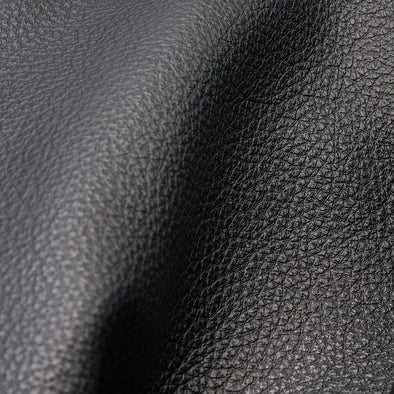 25x35 cm Piele Naturala Negru Bizonat, Moale, 1.5 mm