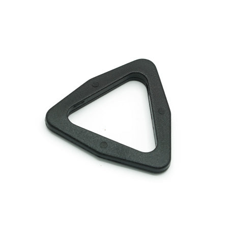 10 Buc. Inel Triunghiular din Plastic, Culoare Nero, Marime 25 mm, Cod TRN25-NERO