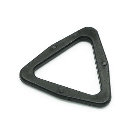 10 Buc. Inel Triunghiular din Plastic, Culoare Nero, Marime 30 mm, Cod TRN30-NERO