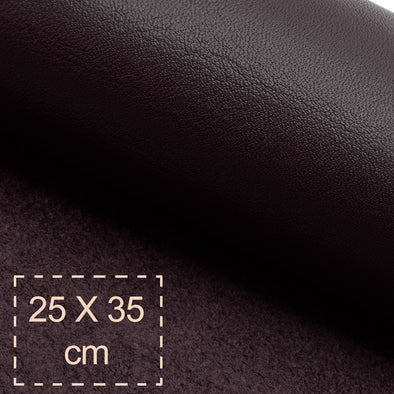 25x35 cm Piele Naturala Fina Maro Inchis, Moale, 1.3 mm