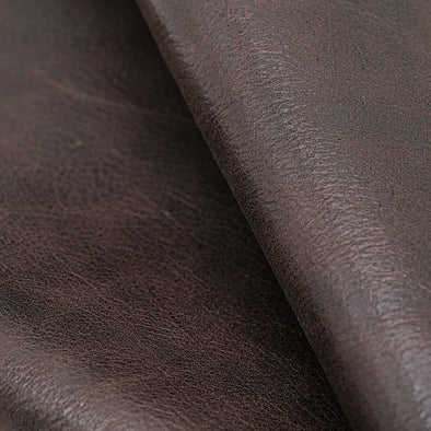 25x35 cm Piele Naturala Maro Antichizat, Moale, 1.2 mm