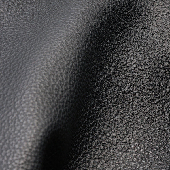 ROLA | Piele Naturala cu Textura Mare, Neagra, Moale, 2 mm