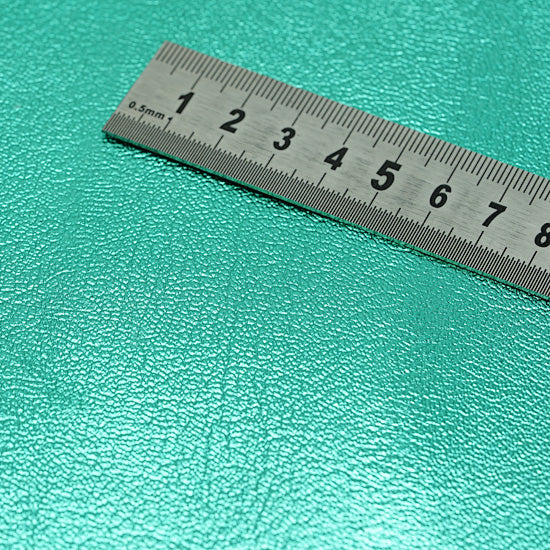 25x35 cm Piele Naturala Turcoaz Metalizat, Semi-Rigida, 1 mm