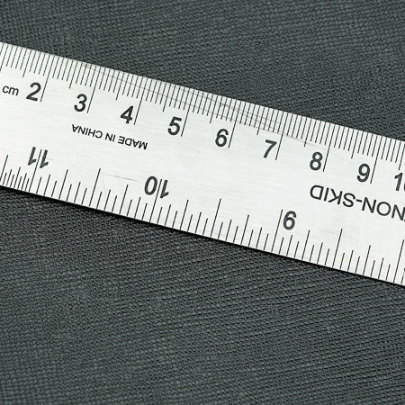 25x35 cm Piele Naturala Saffiano Neagra, 1.3 mm, Rigida