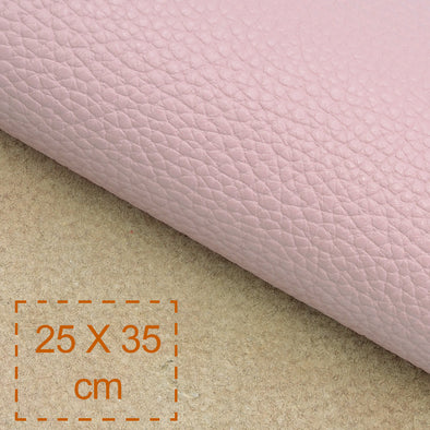 25x35 cm Piele Roz Prafuit Bizonat, Moale, 1.5 mm