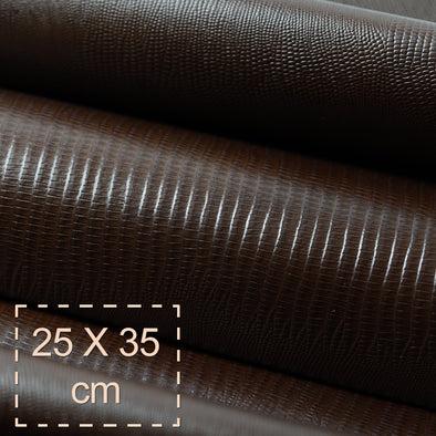 25x35 cm Piele Imprimeu Soparla Marunt, Rigida, 1.2 mm